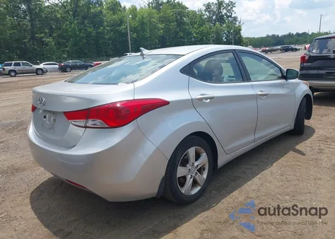 2013 Hyundai Elantra Gls/Limited from USA, damaged, VIN 5NPDH4AE9DH293322